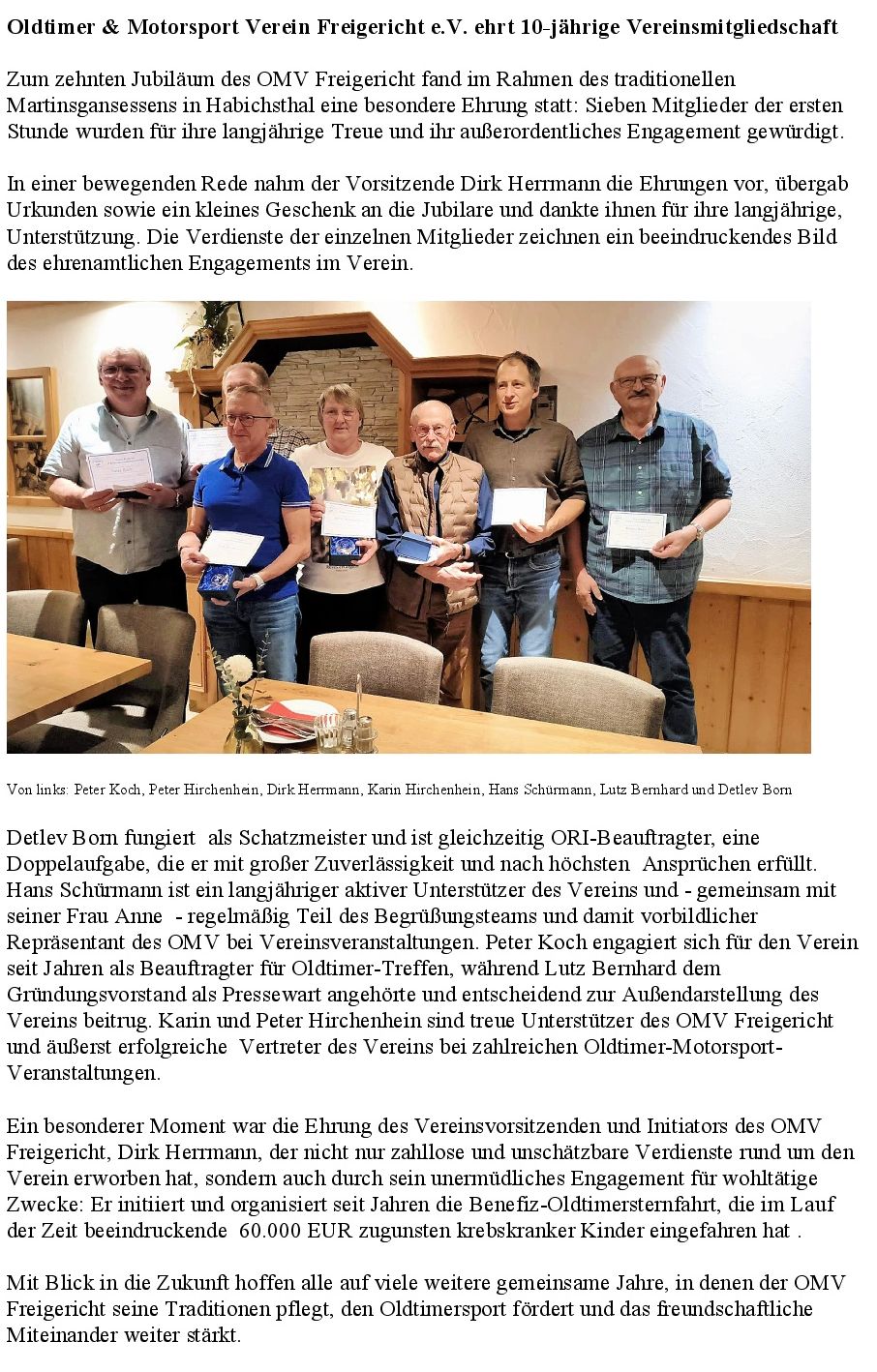 Jubilar Ehrung OMV Freigericht 251116 174423